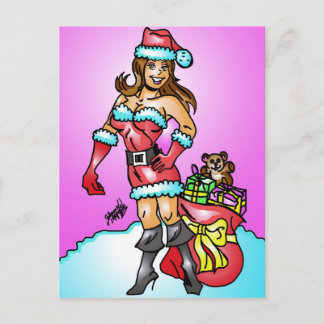 Postal Festiva Merry Christmas