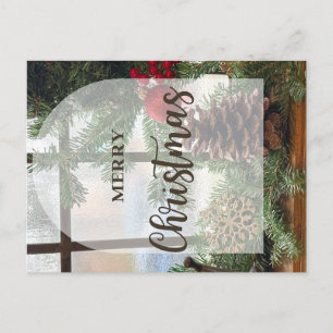 POSTAL FESTIVA MERRY CHRISTMAS