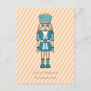 Postal Festiva Merry Christmas Nutcracker