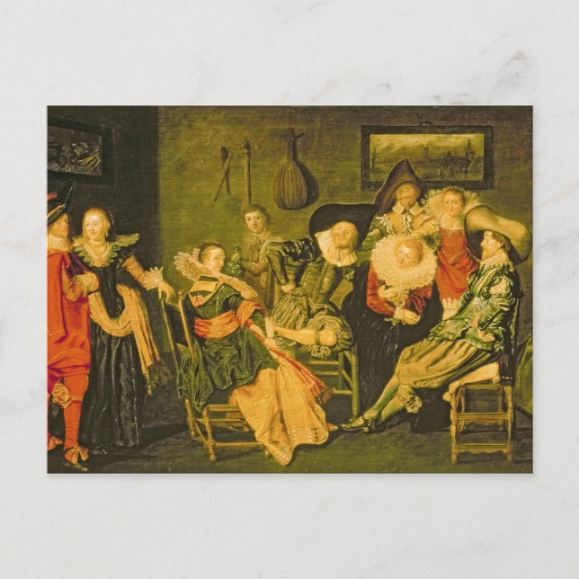Postal Festiva Merry Company (Anverso)
