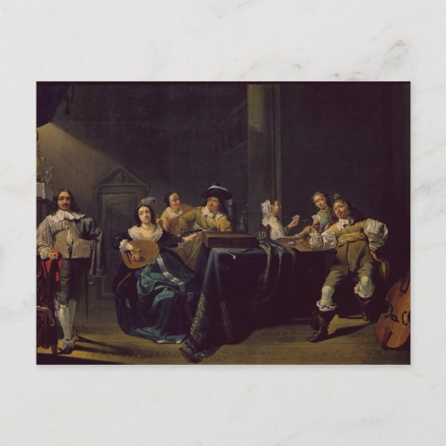 Postal Festiva Merry Company (Anverso)