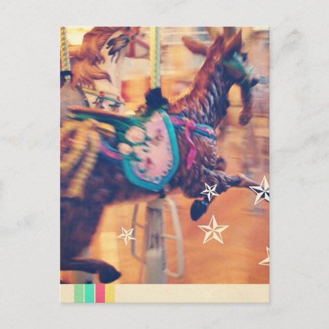 Postal Festiva Merry Go Round Goat (Anverso)