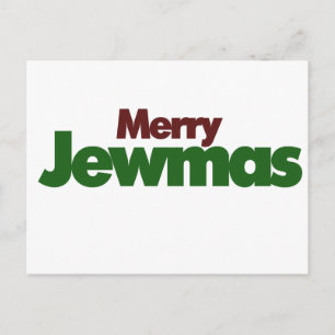 Postal Festiva Merry Jewmas