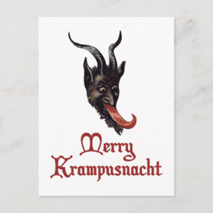 Postal Festiva Merry Krampusnacht