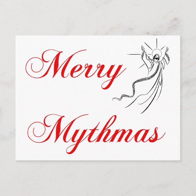 Postal Festiva Merry Mythmas (Anverso)