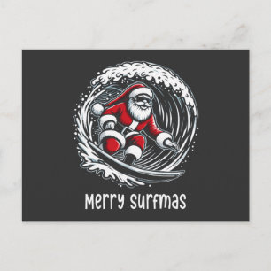 Postal Festiva Merry Surfmas