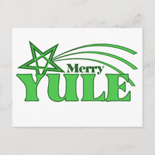 Postal Festiva Merry Yule