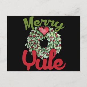 Postal Festiva Merry Yule
