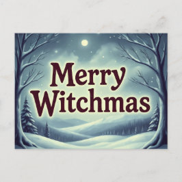 Postal Festiva MerryWitchmas 