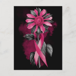 Postal Festiva Mes de concienciación sobre el cáncer de mama Guer