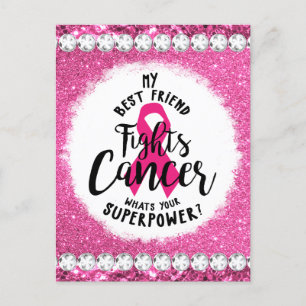 Postal Festiva Mes de concientización sobre el cáncer de mama sup