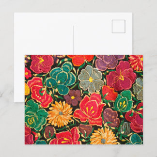 Postal Festiva Mexican design