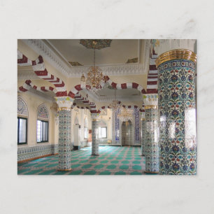 Postal Festiva Mezquita de Esmirna, Mezquita Azul Turquía