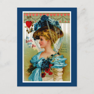 Postal Festiva Mi amor piensa en mí