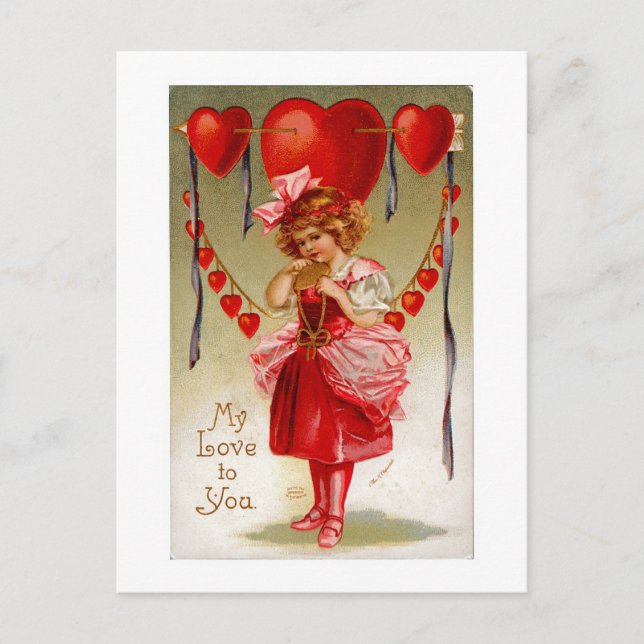 Postal Festiva Mi Amor Por Ti (Anverso)