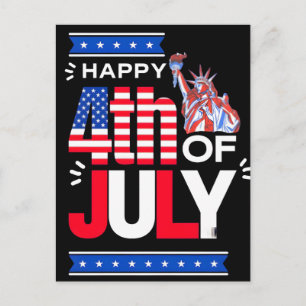 Postal Festiva Mi primera celebración del 4 de julio 2026