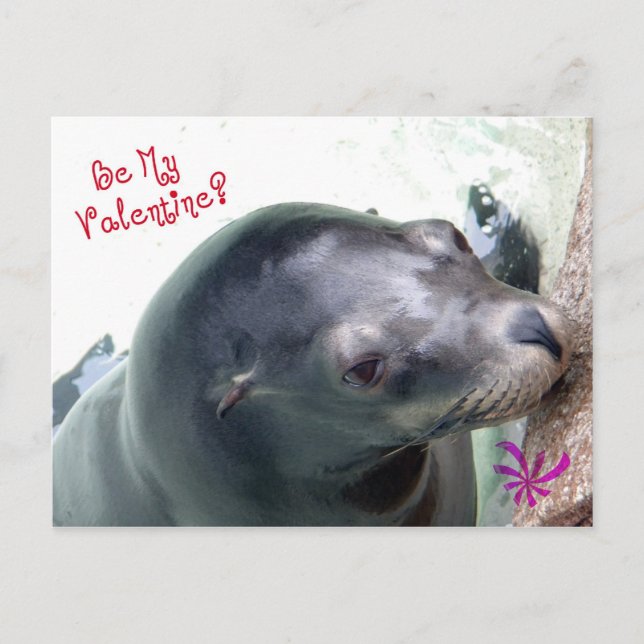 Postal Festiva Mi sello de San Valentín (Anverso)