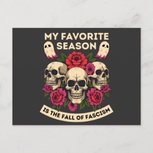 Postal Festiva Mi Temporada Favorita Es La Caída Del Fascismo