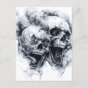 Postal Festiva Midnight Phantom Skull