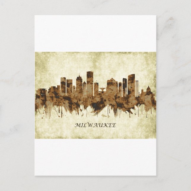 Postal Festiva Milwaukee Wisconsin City (Anverso)