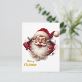 Postal Festiva Minimal Christmas Postcard | Line Art Tree | Kalir