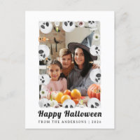 Minimalista moderno Spooky Happy Halloween 1 Photo