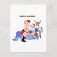 MMA Santa Vs Jack Frost