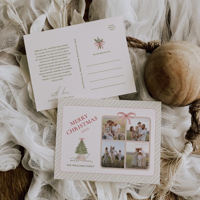 Postal Festiva Moda Abuela Navidades de Coquette Cuatro Foto (Subido por el creador)
