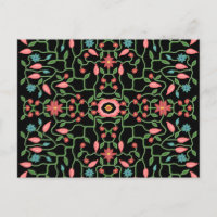 Modelo decorativo floral