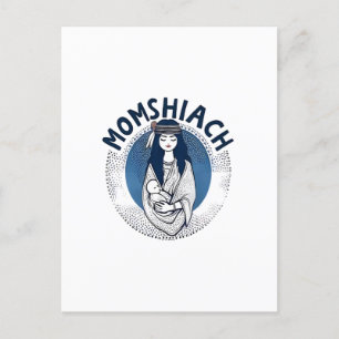 Postal Festiva Momhiach Jewish Hanukkah 2025 Mom Jew
