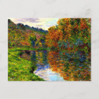 Monet - Brazo de Jeufosse, otoño,