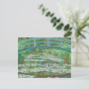Postal Festiva Monet, El Puente Japonés Impresionismo
