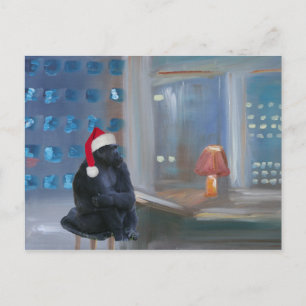 Postal Festiva "Mono Navidad"