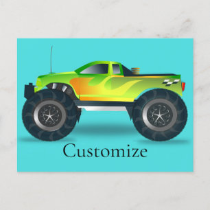 Postal Festiva Monster Truck Thunder_Cove