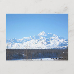 Postal Festiva Monte Mc Kinley, Alaska