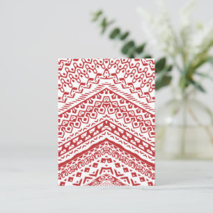 Postal Festiva Motivos étnicos 3
