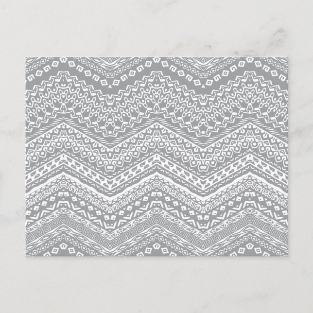 Postal Festiva Motivos étnicos 6 (Anverso)