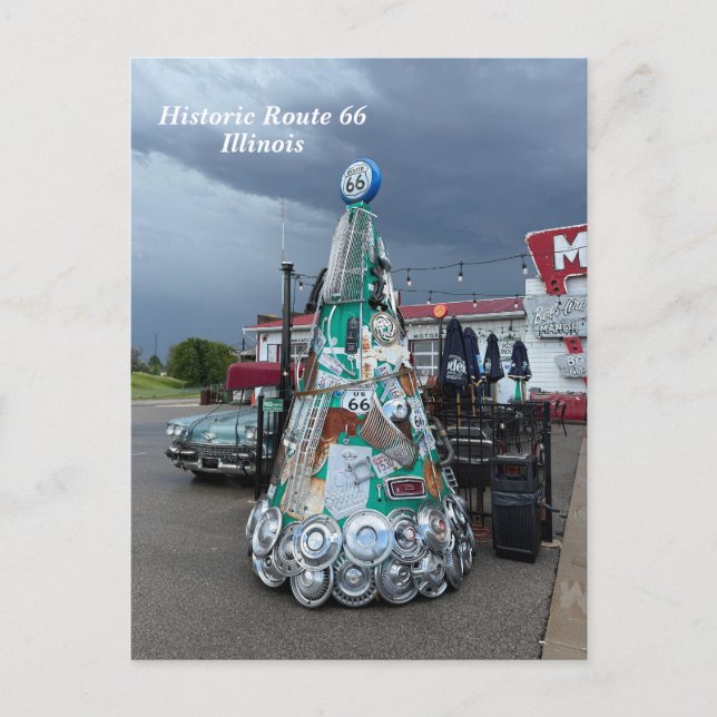 Postal Festiva MotorHeads Bar & Grill, Museo (Anverso)