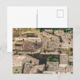 Postal Festiva Moustiers Sainte Marie Francia