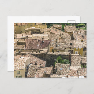 Postal Festiva Moustiers Sainte Marie Francia