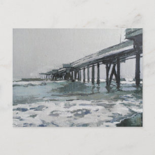 Postal Festiva Muelle de Washington Venice Beach LosÁngeles Tarje