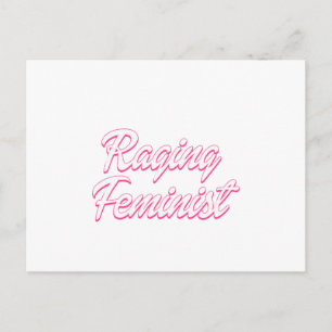 Postal Festiva Muñeca Feminista Furiosa