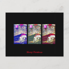 Postal Festiva Murtle la tortuga de los Navidades