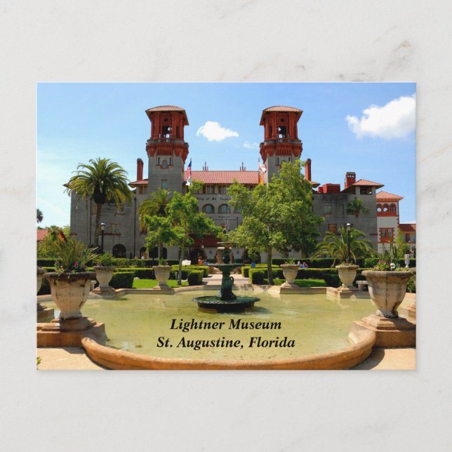 Postal Festiva Museo histórico de Lightner (Anverso)