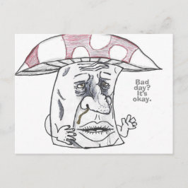 Postal Festiva Mushroom Man Therapy