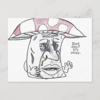 Postal Festiva Mushroom Man Therapy