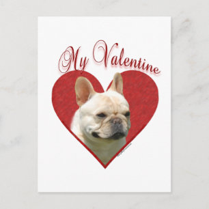Postal Festiva My Frenchie Valentine