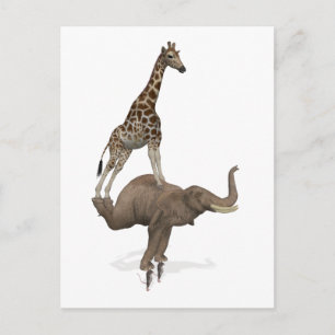 Postal Festiva Nada Parece Imposible Para Los Mejores Amigos