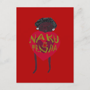 Postal Festiva Nakupenda Sana Art Print Swahili Design