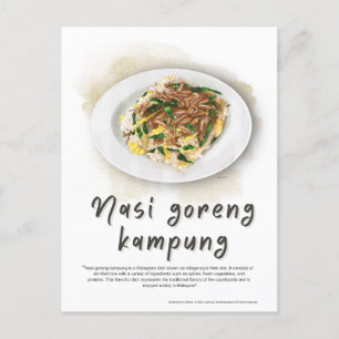 Postal Festiva Nasi Goreng Fried Rice Malaysia